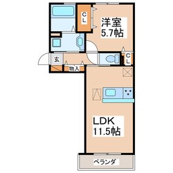 ラ・ソレイユの物件間取画像